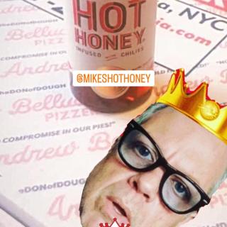 Nothing better than @mikeshothoney for the TOP OFF to a great pizza from the DON! #MikesHotHoney #TheDONofDOUGH #PIZZA